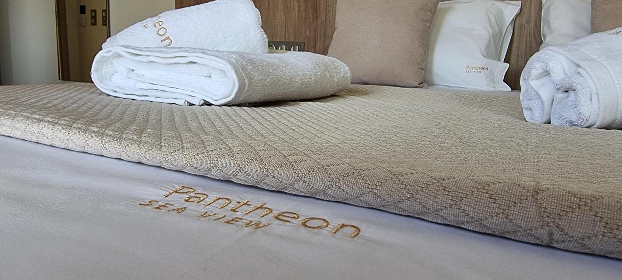 Pantheon Sea View Aparthotel Neoi Poroi Rum bild